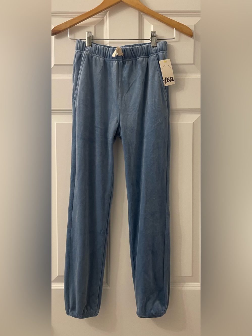NWT Tea Collection Very Velour Joggers - size 14 sweatpants